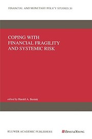 Front cover of Coping with Financial Fragility and Systemic Risk by Harald A. Benink
