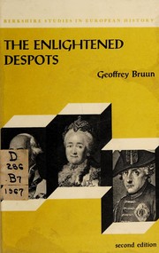 Front cover of The enlightened despots by Geoffrey Bruun