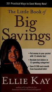 Cover of The little book of big savings by Ellie Kay