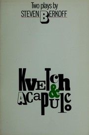 Cover of Kvetch by Steven Berkoff