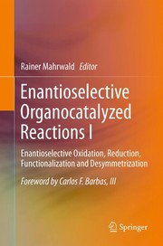 Cover of Enantioselective Organocatalyzed Reactions I by Rainer Mahrwald