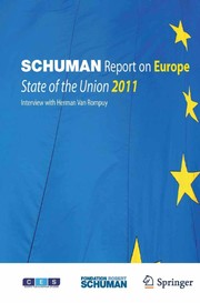 Front cover of Schuman Report on Europe by Thierry Chopin