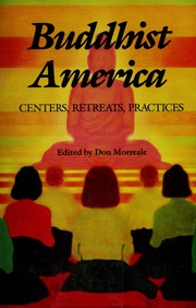 Cover of Buddhist America by Don Morreale