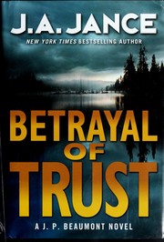 Front cover of Betrayal of trust by J. A. Jance