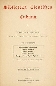 Front cover of Biblioteca científica cubana by Carlos M. Trelles