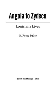 Front cover of Angola to Zydeco by R. Reese Fuller