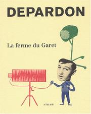 Front cover of La ferme du Garet by Raymond Depardon