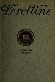 Cover of The Lorettine by Loretto College (Webster Groves, Mo.)