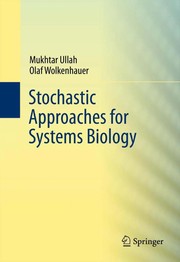 Front cover of Stochastic Approaches for Systems Biology by Mukhtar Ullah