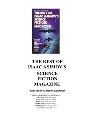Front cover of The Best of Isaac Asimov's Science Fiction Magazine by Gardner R. Dozois