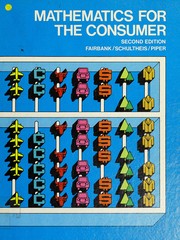 Cover of Mathematics for the consumer by Roswell E. Fairbank