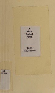 Cover of A man called Peter by John McGreevey