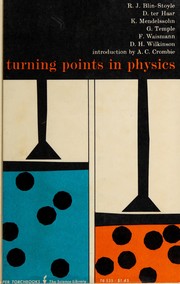 Front cover of Turning points in physics by University of Oxford