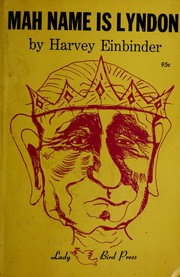 Cover of Mah name is Lyndon by Harvey Einbinder