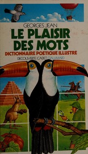 Cover of Le plaisir des mots by Georges Jean