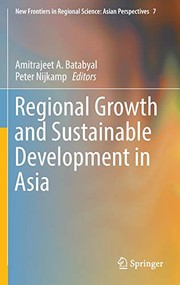 Cover of Regional Growth and Sustainable Development in Asia by Amitrajeet A. Batabyal