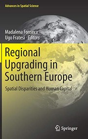 Front cover of Regional Upgrading in Southern Europe by Madalena Fonseca
