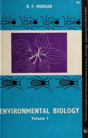 Front cover of Environmental biology by R. F. Morgan