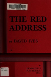 Cover of The red address by David Ives