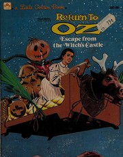 Front cover of Escape from the Witch's Castle (Walt Disney Pictures: Return to Oz) by Walt Disney