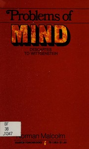 Front cover of Problems of mind by Norman Malcolm