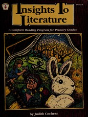 Front cover of Insights to Literature by Judith Cochran