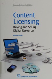Cover of Content licensing by Michael Upshall
