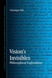 Front cover of Vision's invisibles by Véronique Marion Fóti