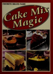 Cover of Cake mix magic by Unknown