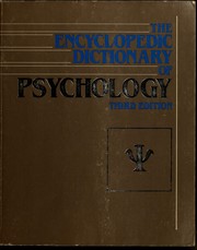 Front cover of The Encyclopedic dictionary of psychology by Terry F. Pettijohn