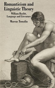Front cover of Romanticism and linguistic theory by Marcus Tomalin
