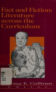 Cover of Fact and fiction by Bernice E. Cullinan