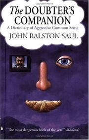 Cover of The Doubter's Companion by John Ralston Saul
