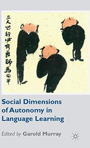 Front cover of Social Dimensions of Autonomy in Language Learning by G. Murray