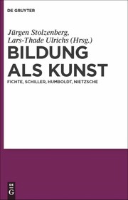 Front cover of Bildung als Kunst by Jürgen Stolzenberg