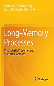Cover of Long-Memory Processes by Jan Beran