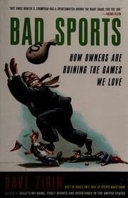 Front cover of Bad sports by Dave Zirin