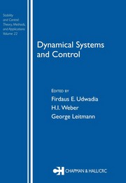 Cover of Dynamical systems and control by F. E. Udwadia