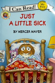 Front cover of Just a little sick by Mercer Mayer