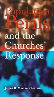 Front cover of Population perils and the churches' response by James B. Martin-Schramm