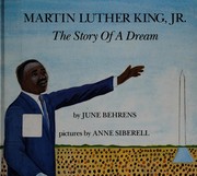 Cover of Martin Luther King, Jr by June Behrens