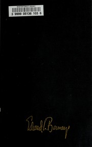 Front cover of Biography of an idea by Edward L. Bernays