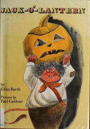 Cover of Jack-o'-lantern by Edna Barth