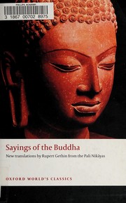 Front cover of Sayings of the Buddha by Rupert Gethin