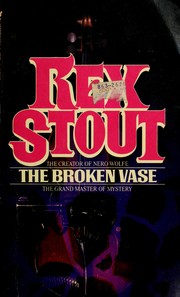 Cover of The broken vase by Rex Stout