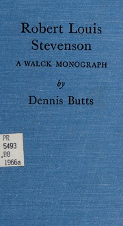 Cover of R. L. Stevenson by Dennis Butts