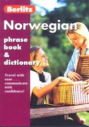 Front cover of Norwegian phrase book by Berlitz Editorial Staff