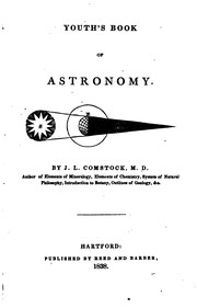 Front cover of Youth's book of astronomy by J. L. Comstock