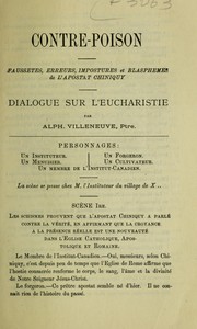 Cover of Contre-poison by Alphonse Villeneuve