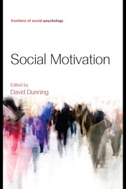 Cover of Social motivation by David Dunning